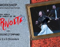 RIVOLTE | Workshop Frosini/Timpano – 2-5 dicembre ’21- Spazio Kataklisma – Roma (Pigneto)