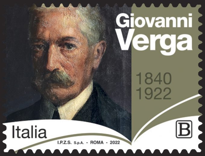Emissione francobollo Giovanni Verga