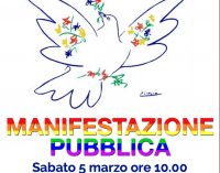 Manifestazione per la Pace di sabato 5 marzo al Parco della Pace di Cava dei Selci