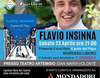 Flavio Insinna presenta “Il gatto del Papa” al Teatro Artemisio-Volonté