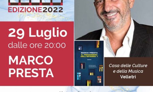 A “Velletri Libris” incontri con Marco Presta e Alan Friedman