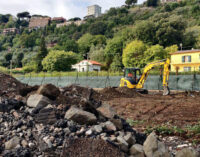 Castel Ggandolfo – Sopralluogo a cantiere tribune olimpiche