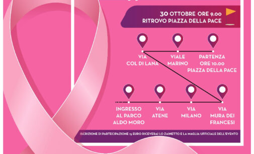 Ciampino, una passeggiata “in rosa” per la lotta ai tumori al seno