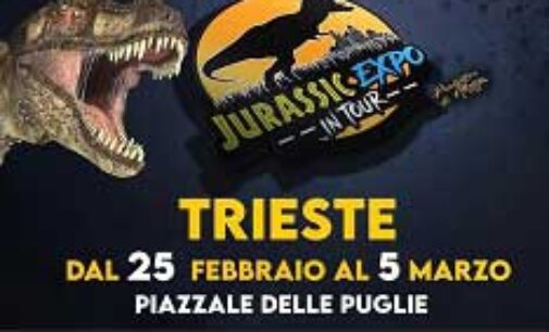 A Trieste grande avventura preistorica con “Jurassic Expo in Tour” 
