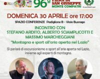 MONTE COMPATRI,  INCONTRO CON STEFANO ARDITO ALLA FIERA DI SAN GIUSEPPE