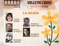 Premio Nazionale Letterario “Velletri Libris”, nominata la Giuria