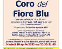 Marino Aperta Onlus – Si riavvia il Coro del Fiore Blu per ragazzi e adulti