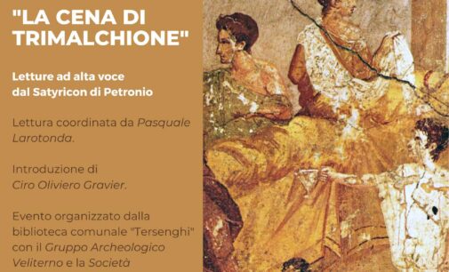 Velletri – “La cena di Trimalchione. Lettura ad alta voce dal Satyricon di Petronio”