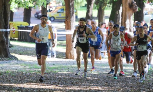 Il campionissimo del podismo romano Giorgio Calcaterra vince la Cronoscalata del Tuscolo per la categoria uomini