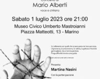 MARINO – “INDIANI DI RISERVA”  Il Concerto del M° Alberti al Museo Civico Mastroianni