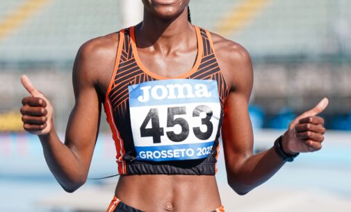 Atletica Frascati, Kabangu e lo strepitoso titolo italiano Juniores: “Sono felicissima, ora gli europei”