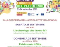 Le Giornate Europee del Patrimonio 2023: 23 e 24 settembre!