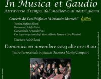 Concerto “In Musica et Gaudio” a Monte Compatri