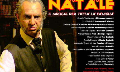 COLLEFERRO DOMENICA 7 GENNAIO – IL MUSICAL DELLE FESTE “CANTO DI NATALE”! 
