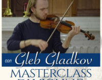 Il violinista Gleb Gladkov in Concerto a Latina