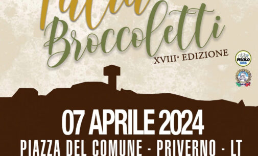 PRIVERNO – SAGRA FALIA E BROCCOLETTI XVIII EDIZIONE