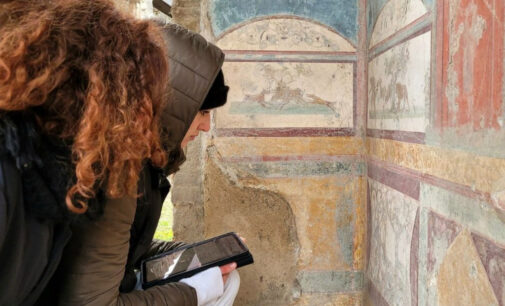 POMPEI, 13MILA AMBIENTI DELLA CITTÀ ANTICA SOTTO OSSERVAZIONE