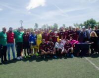 Polisportiva Borghesiana sempre attiva nel sociale: ospitata la partita di calcio della Nazionale di Rebibbia