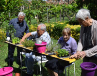 Alzheimer, a Roma “si cura” con orti terapeutici e giardini sensoriali