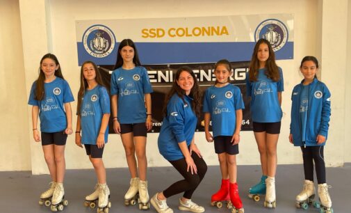 Ssd Colonna (pattinaggio), momento super: il club castellano terzo nel trofeo “Pattino d’argento”