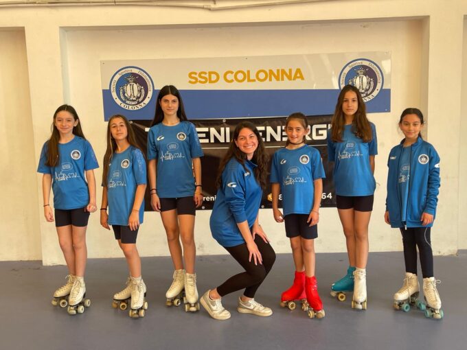Ssd Colonna (pattinaggio), momento super: il club castellano terzo nel trofeo “Pattino d’argento”