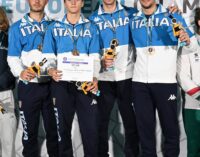 Frascati Scherma, europei Under 23 d’oro: Franzoni e Ottaviani trionfano nella prova a squadre