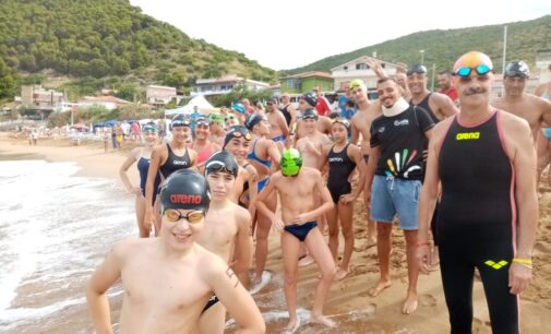 In Cilento la seconda tappa del Campionato nazionale CSI nuoto in acque libere