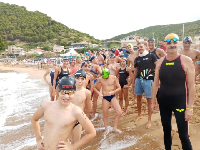 In Cilento la seconda tappa del Campionato nazionale CSI nuoto in acque libere