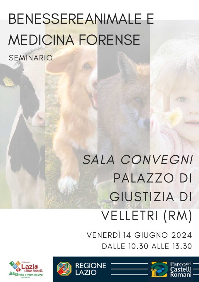Parco regionale dei Castelli Romani- Benessere Animale e Medicina Forense