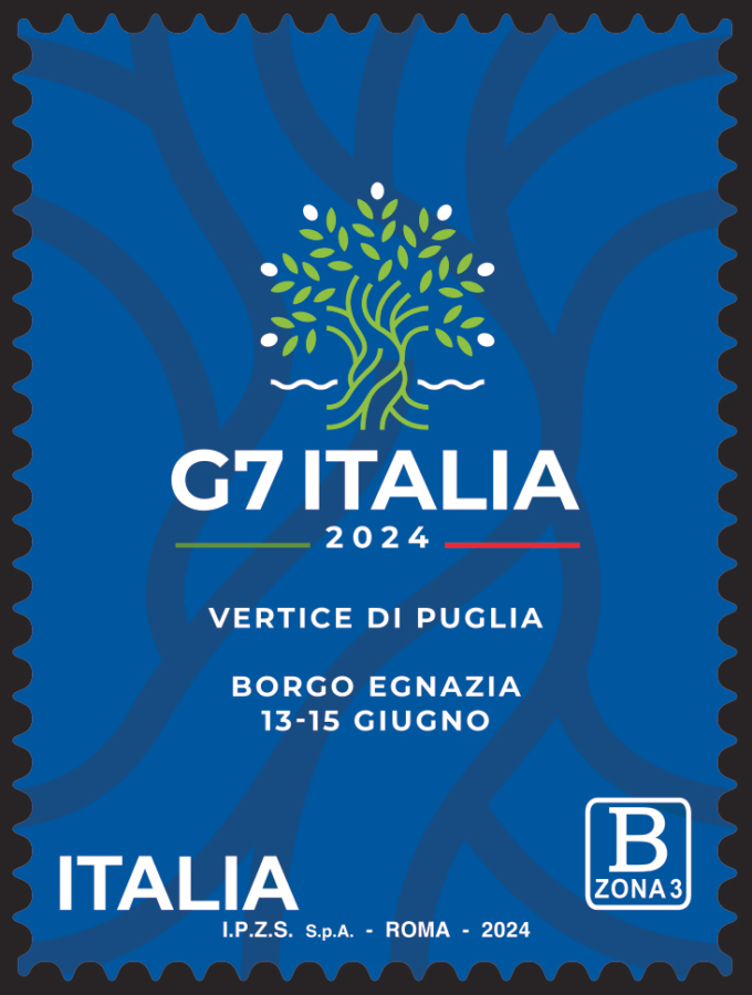 Emissione francobollo Presidenza Italiana del G7
