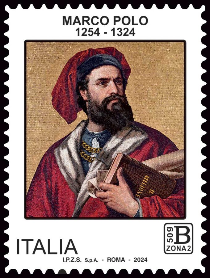 Emissione francobollo Marco Polo nel 700° anniversario della scomparsa