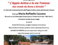 L’ultima lezione del corso online “Alla scoperta dell’Appia Antica, la Regina Viarum”