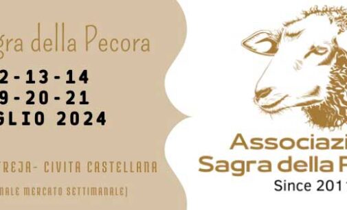 SAGRA DELLA PECORA, XIII edizione (12-13-14-19-20-21 luglio, Civita Castellana, VT)