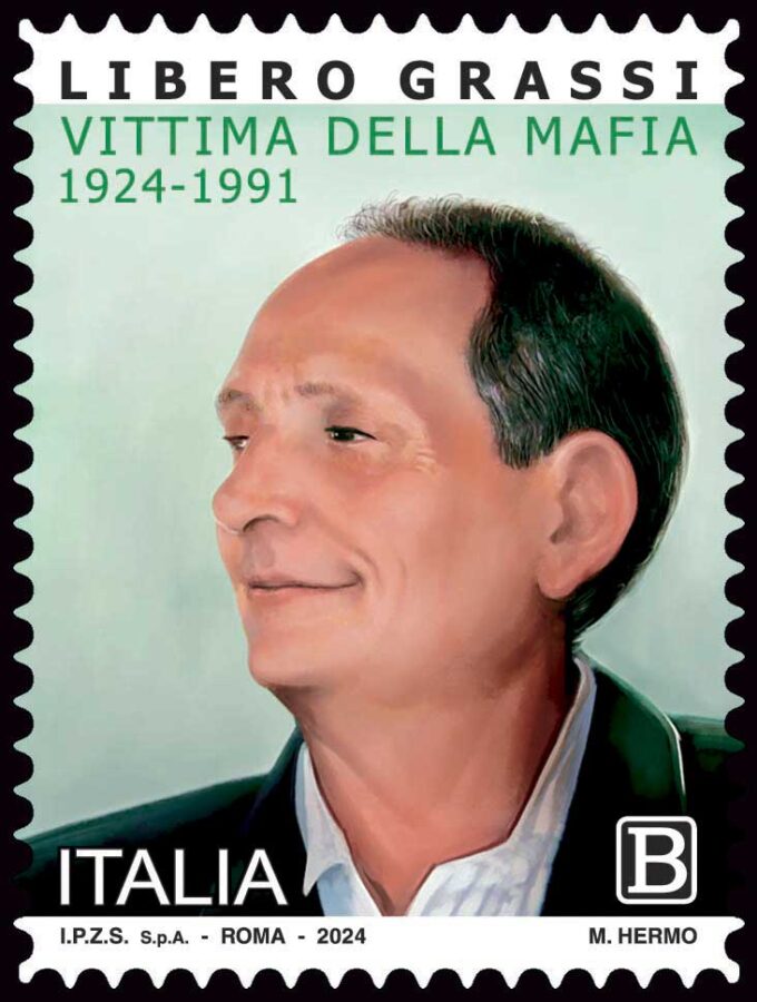 Libero Grassi: Emissione francobollo commemorativo nel centenario della nascita