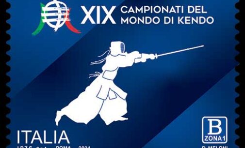 Emissione francobollo XIX Campionati Mondiali di Kendo