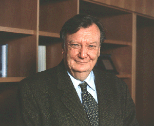 Il professor Carlo Rubbia