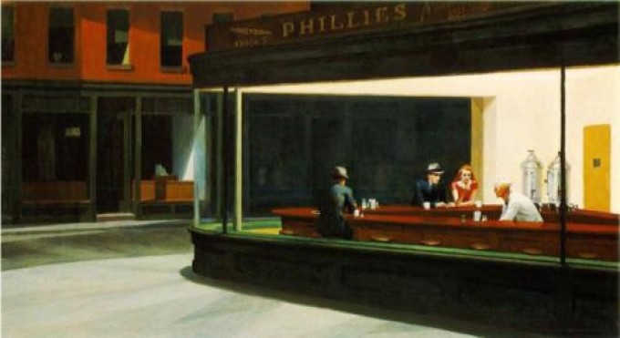 “Nighthawks” di Edward Hopper