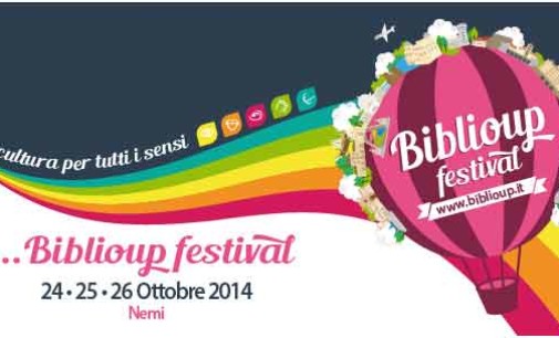 BiblioUP Festival. La cultura per tutti i sensi  Nemi 24-26 ottobre 2014