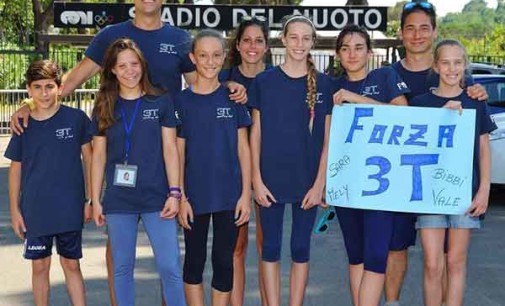 3T, il settore nuoto a testa alta alle finali regionali. Bene la pallanuoto a Rosolina a Mare