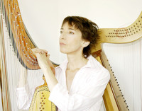 Mara Galassi (arpa a tre ordini) in Musiche per Cristina Alessandra Regina di Svezia