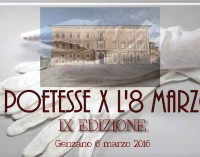 Genzano – 8 Poetesse X L’8 Marzo   IX edizione