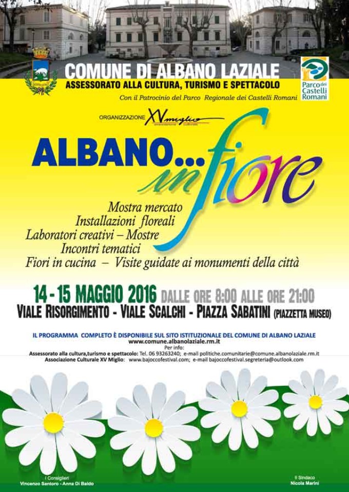 Albano in fiore