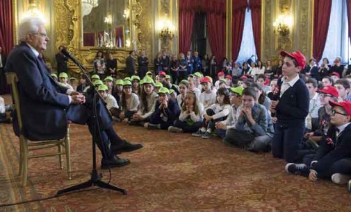 Colonna – Gli Studenti del Gulluni incontrano il Presidente Mattarella