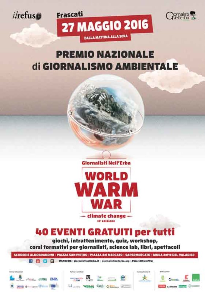 Lancio ufficiale Giornata Nazionale dei Giornalisti Nell’Erba, WorldWarmWar