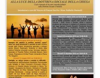 Frascati – Secondo appuntamento del corso triennale diocesano sulla Dottrina Sociale della Chiesa