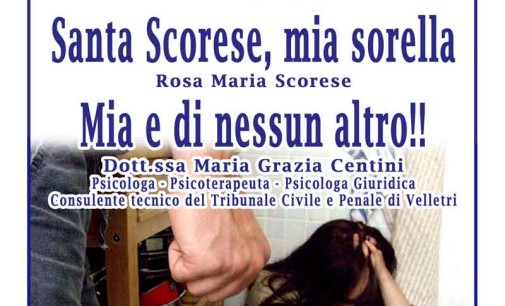 Velletri – Santa Scorese, mia sorella