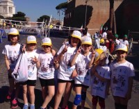 Pallavolo: stupenda cornice di Roma ai  Fori Imperiali in un evento con 7000 partecipanti.