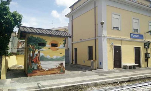 Inaugurati i murales artistici alla stazione di Pavona