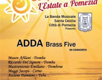 La Banda Musicale Folkloristica Pometina “Santa Cecilia”  presenta  Adda Brass Five