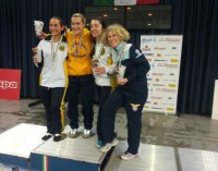 Gina Trombetta (Lazio scherma Ariccia) bronzo al compionato Italiano Master